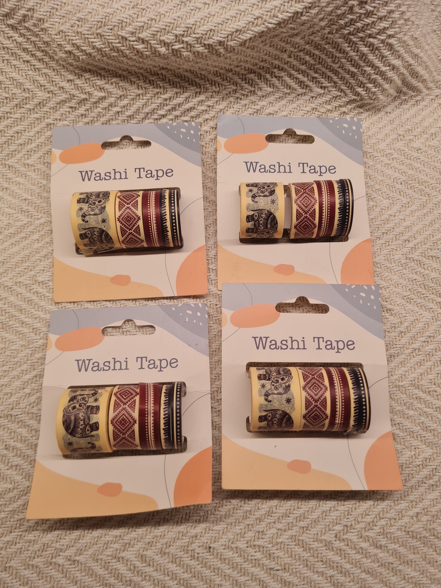 Washi Tape – Lot de 4 coffrets