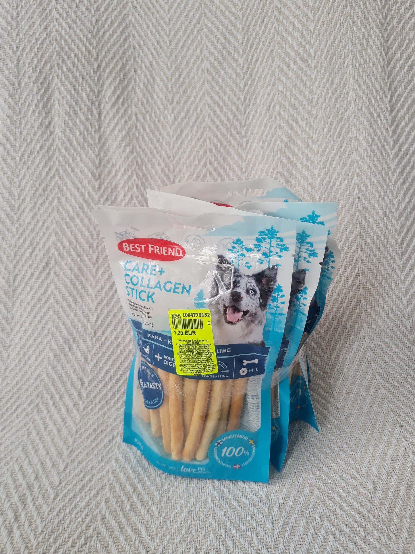 lot de 6 paquets de Friandises sticks pour Chiens