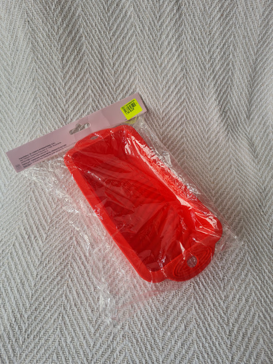 Moule à Cake Silicone rouge