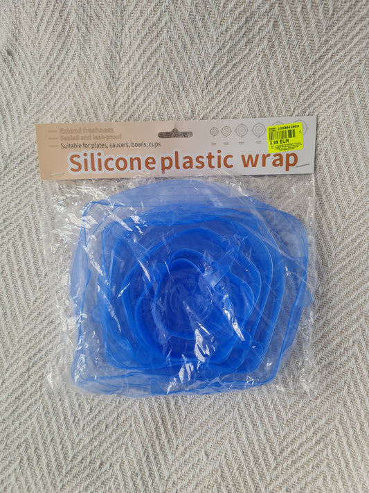 Film plastique en silicone – Couvre-bols réutilisables