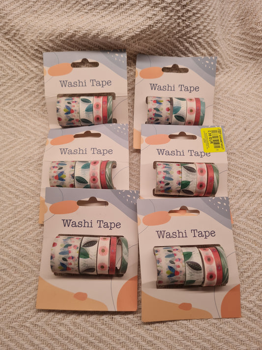 Washi Tape printemps – Lot de 6 coffrets
